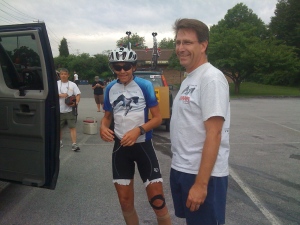 Bill and Janet, before the last 50 miles